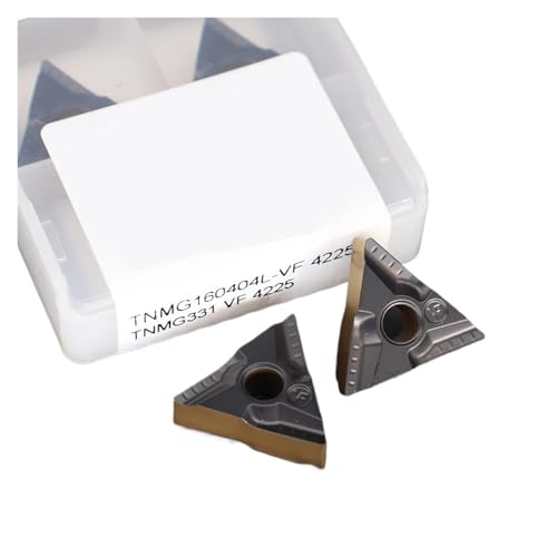 Externes Drehwerkzeug aus Hartlegierung 10 stücke TNMG160404 L-VF 4225 Wende Harte Legierung Externe Drehen Werkzeug Drehmaschine Werkzeuge Cutter von Knbxcwd