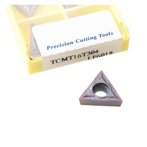 Externes Drehwerkzeug aus Hartlegierung 10PCS TCMT090204 TCMT110204 TCMT16T304 LF6018 Harte Legierung Drehen Werkzeuge for Edelstahl(TCMT16T304 LF6018) von Knbxcwd
