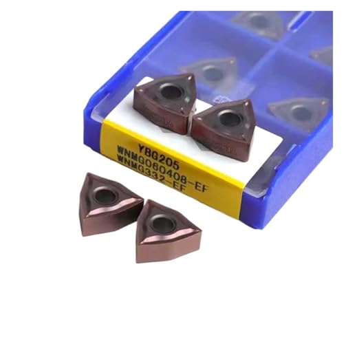 Externes Drehwerkzeug aus Hartlegierung Hartmetalleinsätze WNMG060408 EF YBG205 Externe Drehwerkzeuge WNMG Drehmaschine Cutter Tool von Knbxcwd