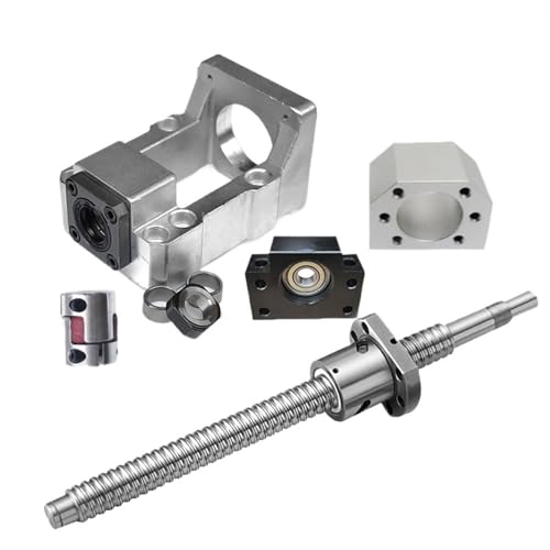 Linearbewegungs-Kugelumlaufspindel-Maschinenteile 1 stücke SFU1604 Kugelumlaufspindel Servo Schrittmotor Integrierter Sitzsatz Taillenmutter 150-1000mm Lagerblock und Gehäuse(200MM) von Knbxcwd