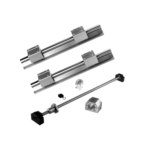 Linearbewegungs-Kugelumlaufspindel-Maschinenteile 2 Stück SBR20 Linearschienenunterstützung + 4 Stück SBR20UU Blocklager + SFU1605 Kugelumlaufspindelende bearbeitet + Mutterngehäuse + BKBF12-Unterstüt Linearbewegungs-Kugelumlaufspindel-Maschinenteile 2 Stück SBR20 Linearschienenunterstützung + 4 Stück SBR20UU Blocklager + SFU1605 Kugelumlaufspindelende bearbeitet + Mutterngehäuse + BKBF12-Unterstüt von Knbxcwd