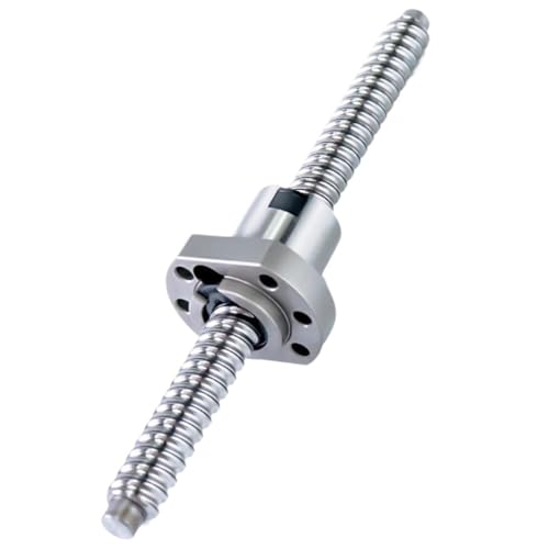 Linearbewegungs-Kugelumlaufspindel-Maschinenteile C5 Kugelumlaufspindel SFA1610 Set Ende bearbeitet + Kugelmutter + Muttergehäuse BK/BF12 Endstütze + Kupplung RM1610 Kugelumlaufspindel(300mm) von Knbxcwd