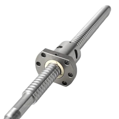 Linearbewegungs-Kugelumlaufspindel-Maschinenteile C7 Linkshänder-Kugelumlaufspindel SFU2505 Einzelnes Kugelmutterende bearbeitet for Teile 3D-Drucker-Kugelumlaufspindel(450mm) von Knbxcwd