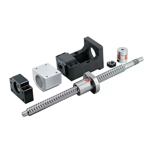 Linearbewegungs-Kugelumlaufspindel-Maschinenteile HGR15 Linearführungssatz mit 4 Stück HGW15CC Gleitblöcken + SFU1204 L300-1000 mm Kugelumlaufspindelsatz + HM10-57(950mm) von Knbxcwd