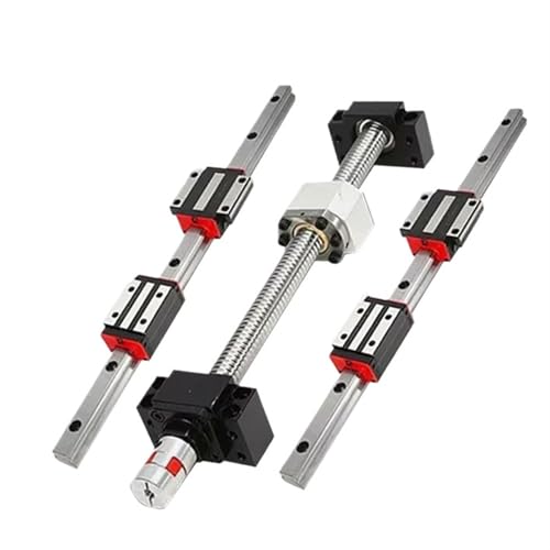 Linearbewegungs-Kugelumlaufspindel-Maschinenteile HGR20 Quadratische Linearführungen Schiene 2set HGR20 + Führungsblock HGH20CA + SFU1605 Kugelumlaufspindel 5mm Leitspindel + BK12BF12 Linearantrieb(HR Linearbewegungs-Kugelumlaufspindel-Maschinenteile HGR20 Quadratische Linearführungen Schiene 2set HGR20 + Führungsblock HGH20CA + SFU1605 Kugelumlaufspindel 5mm Leitspindel + BK12BF12 Linearantrieb(HR von Knbxcwd