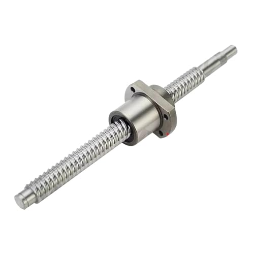 Linearbewegungs-Kugelumlaufspindel-Maschinenteile Kugelumlaufspindel C7 SFS1210 mit Flansch, einzelne Kugelmutter BKBF10, Ende bearbeitet(300mm) von Knbxcwd