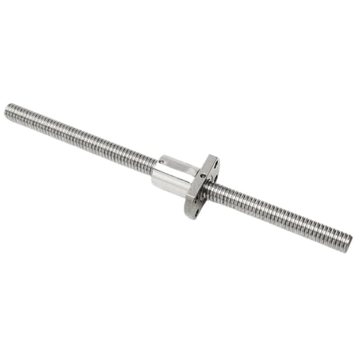 Linearbewegungs-Kugelumlaufspindel-Maschinenteile Kugelumlaufspindel SFK0601 L= 100 120 150 175 180 200 220 250 300mm Gerollte Kugelumlaufspindelschiene mit Einzelmutter(200mm) von Knbxcwd