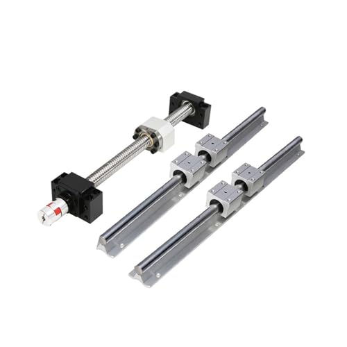 Linearbewegungs-Kugelumlaufspindel-Maschinenteile Kugelumlaufspindel SFU1605 2 Stück Linearführung SBR16 L Jede Länge + 4 Stück SBR16UU + Kupplung(850mm) von Knbxcwd