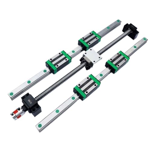Linearbewegungs-Kugelumlaufspindel-Maschinenteile Kugelumlaufspindel-Set SFU1204 300-1000 mm + Linearschienen HGR15 Vierkantführung + HGH15CA Wagenblöcke(300mm) von Knbxcwd