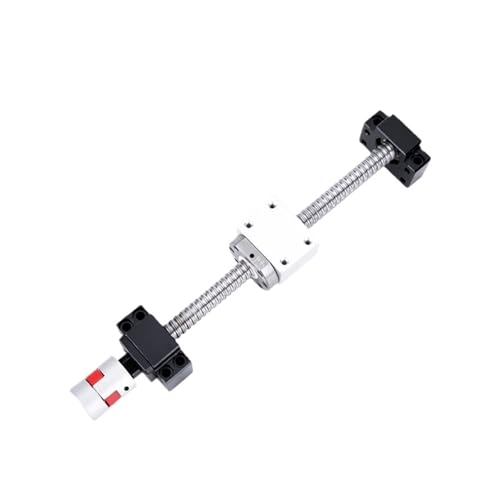 Linearbewegungs-Kugelumlaufspindel-Maschinenteile Kugelumlaufspindelmutter 20 mm SFU2005 100–1000 mm mit BKBF15-Endbearbeitung + Kugelumlaufspindelmutter + Träger + Kupplung(850mm) von Knbxcwd