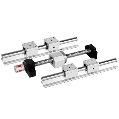 Linearbewegungs-Kugelumlaufspindel-Maschinenteile Linearschienensatz Kugelumlaufspindel SFU1605 + Linearführung SBR16 + SBR16UU + Träger BK12BF12 + Koppler(1000mm) von Knbxcwd
