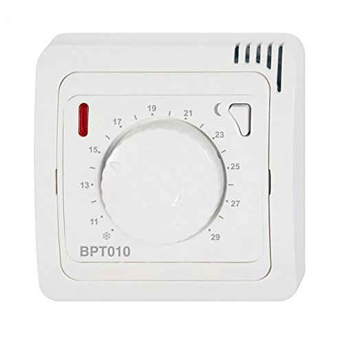 Knebel Funkthermostat Aufputz BPT010 Analog einfach 2 x AAA von Geakv