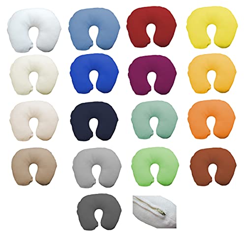 Kneer Nackenhörnchen-Bezug Frottee Baumwolle Reißverschluss Farbe: Limone Kneer Nackenhörnchen-Bezug Frottee Baumwolle Reißverschluss Farbe: Limone von Kneer