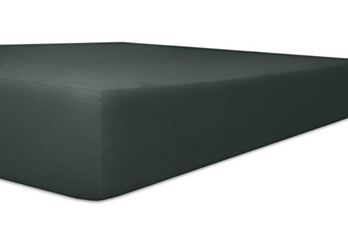 Spannbetttuch Vario-Stretch von Kneer 90/190-100/200 bis 90/210-100/220 cm, Farbe 82 Schwarz Spannbetttuch Vario-Stretch von Kneer 90/190-100/200 bis 90/210-100/220 cm, Farbe 82 Schwarz von Kneer