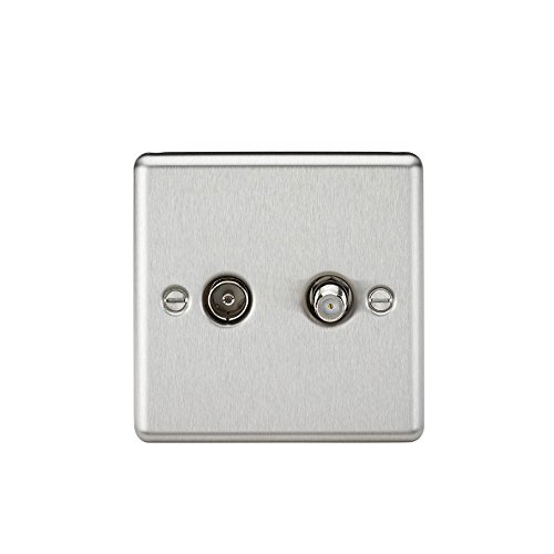 Knightsbridge, Silber, CL014BC von Knightsbridge