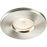 Badezimmer Einbau Downlight - Gebürstetes Chrom, IP65 GU10 - Knightsbridge von Knightsbridge