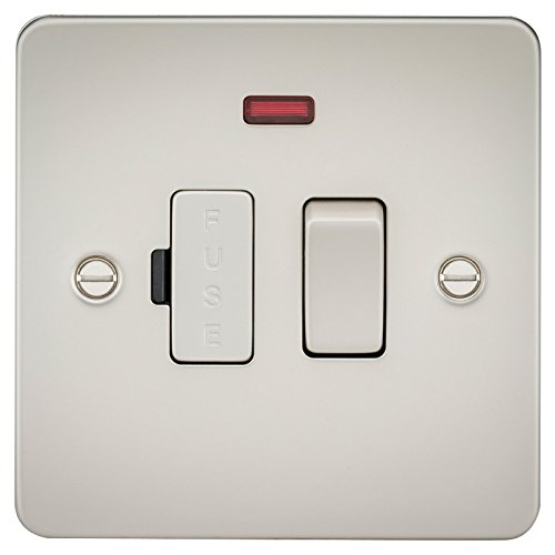 Knightsbridge FP6300NPL FPAV6300NPL Flache Blende, 13 A, gesicherte Netzteileinheit mit Neonanzeige – Perlmutt, Pearl Knightsbridge FP6300NPL FPAV6300NPL Flache Blende, 13 A, gesicherte Netzteileinheit mit Neonanzeige – Perlmutt, Pearl von Knightsbridge