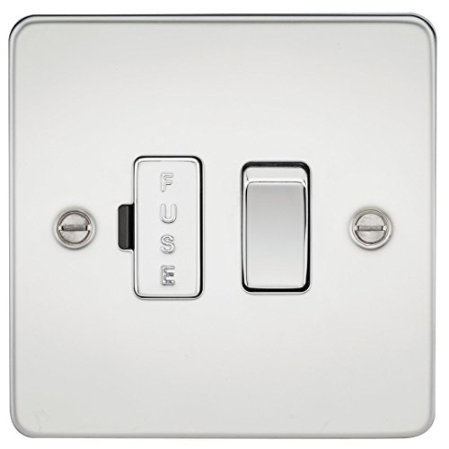 Knightsbridge fpav6300pc 13 A Teller flach Switched Fused Spur Einheit – Chrom poliert von Knightsbridge