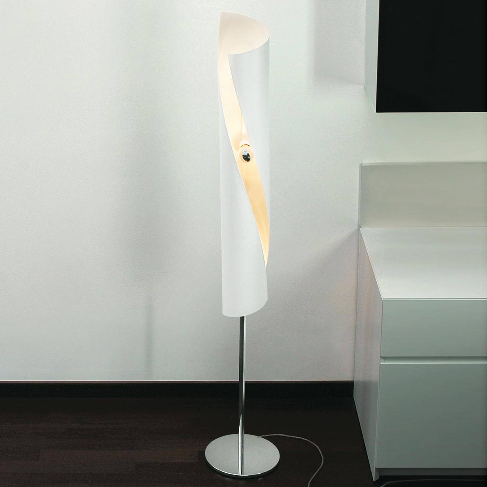 Knikerboker Hué - Designer-Stehlampe in Weiß von Knikerboker