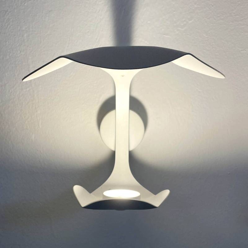 Knikerboker Le Gigine LED-Wandleuchte, weiß von Knikerboker