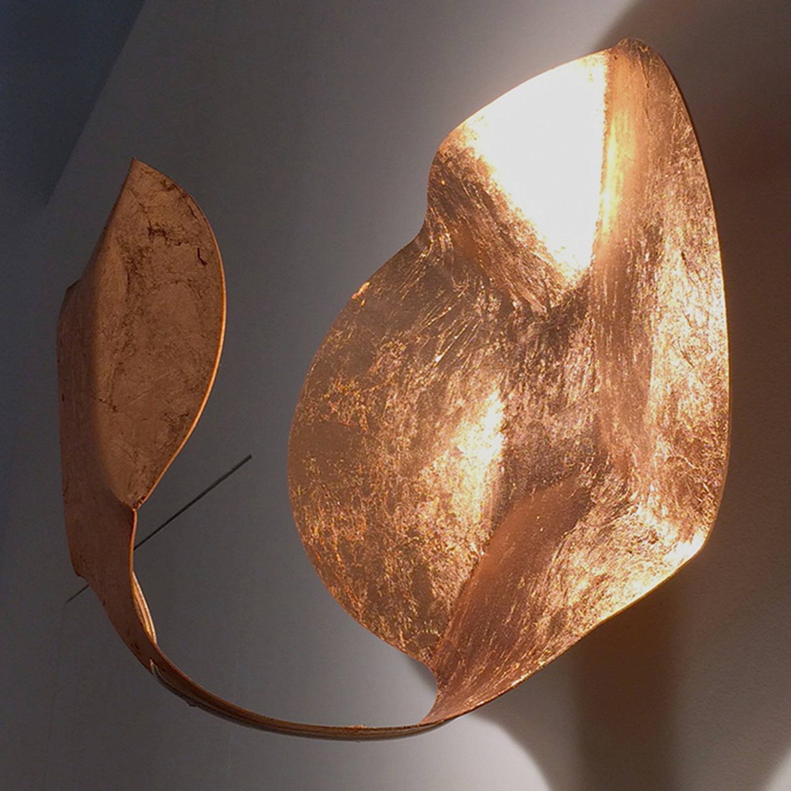Knikerboker Gi.Gi LED-Designer-Wandleuchte, bronze von Knikerboker