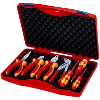 00 21 15 Werkzeug-Box "RED" Elektro Set 2 von Knipex