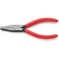 Flachzange poliert mit Kunststoff überzogen, Greifflächen gezahnt, Länge: 20 01 125 125mm - Knipex von Knipex