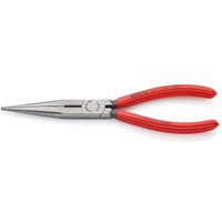 26 11 200 Flachrundzange mit Schneide, gerade, getaucht, 200 mm - Knipex von Knipex