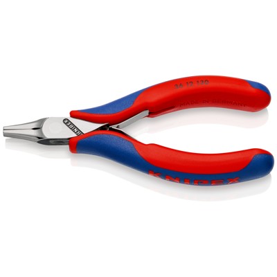36 12 130 Elektronik-Bestückungszange mit Mehrkomponenten-Hüllen 130mm von Knipex