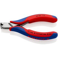 Knipex - 64 02 115 Elektronik- u. Feinmechanik Vornschneider mit Facette 115 mm von Knipex