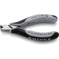 64 02 115 esd Elektronik-Vornschneider esd mit Mehrkomponenten-Hüllen 115 mm von Knipex