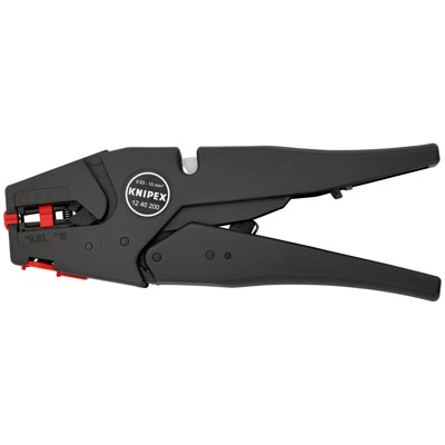 Abisolierzange 12 40 200 SB selbsteinstellend 0,03-10mm² AWG 32-7 200mm von Knipex