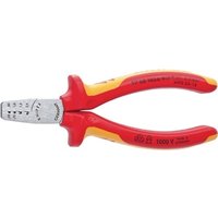 Aderendhülsenzange L.145mm 0,25-2,5 (AWG 23-13) mm² pol.2K-Hülle VDE KNIPEX von Knipex