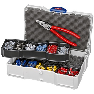 Crimp-Sortiment 97 90 06 1.191-teilig Kunststoffbox von Knipex