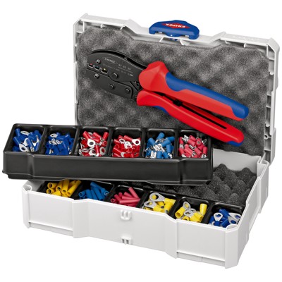 Crimp-Sortiment 97 90 21 301-teilig Kunststoffbox von Knipex