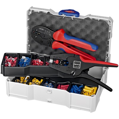 Crimp-Sortiment 97 90 22 302-teilig Kunststoffbox von Knipex