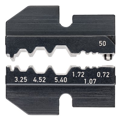 Crimpeinsatz 97 49 50 Nester: 6 Hexa.-Crimp 0,95-6,4mm Koaxialkabel RG 58 von Knipex