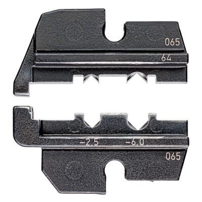Crimpeinsatz für Crimpz. 97 49 64 Nester: 2 Vierkant-Crimp 1-6mm² 17-10 von Knipex