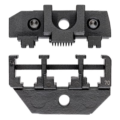 Crimpeinsatz für Crimpzange 97 49 70 Nester: 3 Western-Crimp RJ 10 von Knipex