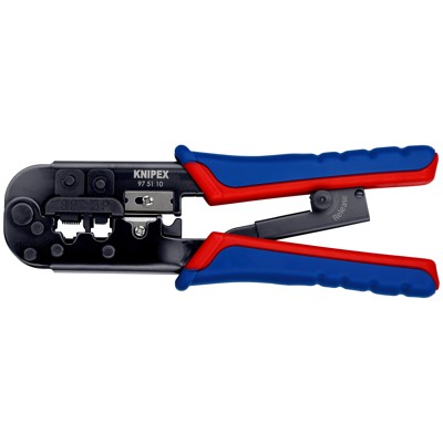 Crimpzange 97 51 10 Westernstecker brüniert MK RJ 11/12 RJ 45 190mm von Knipex