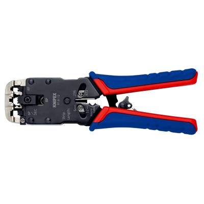 Crimpzange 97 51 12 Westernstecker brüniert MK RJ10 RJ 11/12 RJ 45 200mm Crimpzange 97 51 12 Westernstecker brüniert MK RJ10 RJ 11/12 RJ 45 200mm von Knipex