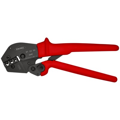 Crimpzange 97 52 09 SB brüniert kunststoffüberzogen 10-25mm² 250mm von Knipex