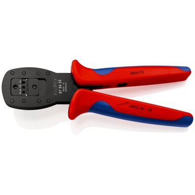 Crimpzange 97 54 26 brüniert Mehrkomponenten AWG 24-16 190mm von Knipex