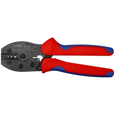 Crimpzange PreciForce® 97 52 38 SB brüniert Mehrkomp. 0,25-6mm² 220mm von Knipex