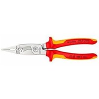 Knipex - Zange für Elektroinstallationen 200x85x20mm 1386200SB von Knipex