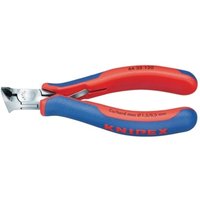 Elektronikschrägschneider DIN ISO 9654 L.120mm 15Grad m.kl.Facette spiegelp. von Knipex