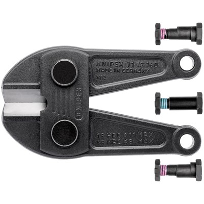 Ersatzmesserkopf 71 79 760 mit Schrauben für Bolzenschneider 71 72 760 von Knipex