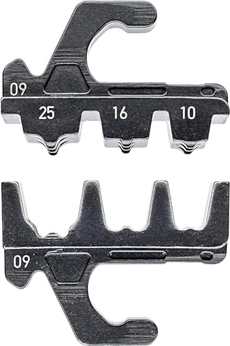 KNIPEX Crimpeinsatz für isolierte + unisolierte Aderendhülsen 10 / 16 / 25 mm², 97 39 09 von KNIPEX
