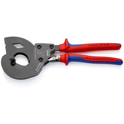 Freileitungsschneider 95 32 340 SR Ratschenfunktion brüniert MK ø32mm 340mm Freileitungsschneider 95 32 340 SR Ratschenfunktion brüniert MK ø32mm 340mm von Knipex