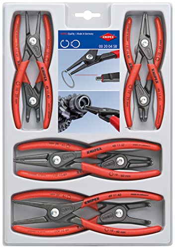 Knipex Präzisions-Sicherungsringzangen-Set 00 20 04 SB von Knipex